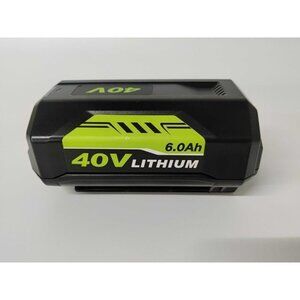 40V 6.0Ah Battery for Ryobi 40 Volt Lithium OP4050 OP40602 OP40261 OP4060 OP4030